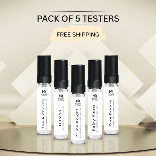 Top 5 Testers Pack by M'Nasir Aromas – 5ml Each